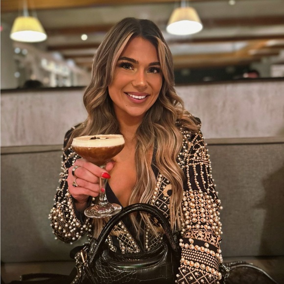 Bella Barnett Long Sleeve Blazer Pearl Mini Dress - Picture 3 of 5